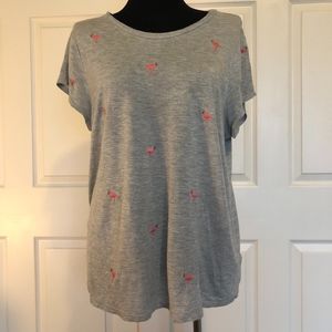 H&M Flamingo Tee